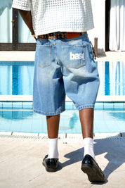 Jorts "LAST DELIVERY" Light Blue