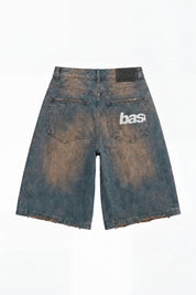 Jorts "LAST DELIVERY" Mid Blue