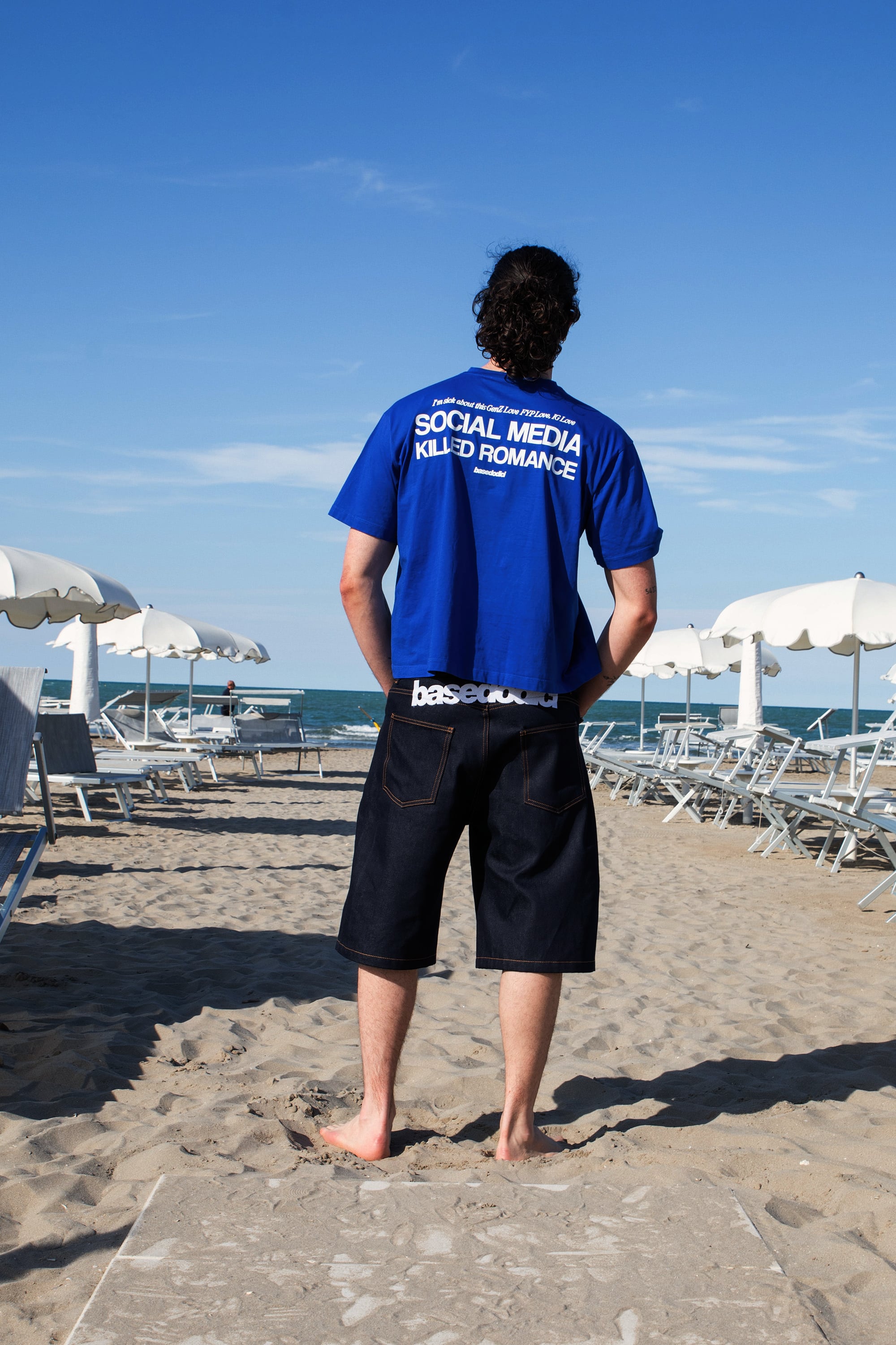“KILLED ROMANCE” Blue T-Shirt 