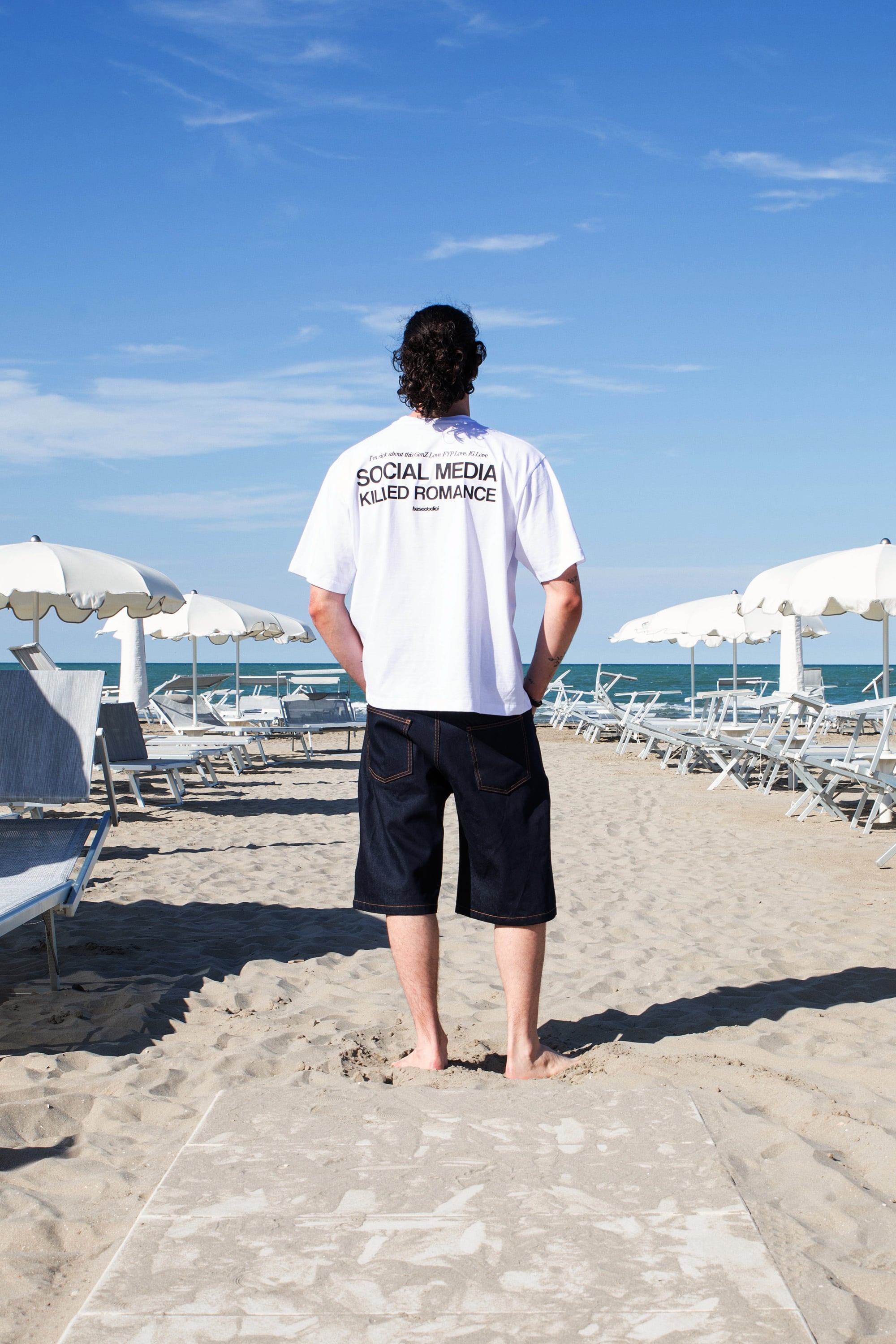 “KILLED ROMANCE” T-Shirt White 