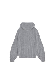 Knit Hoodie “DYSTOPIA” Grey - BASEDODICI®