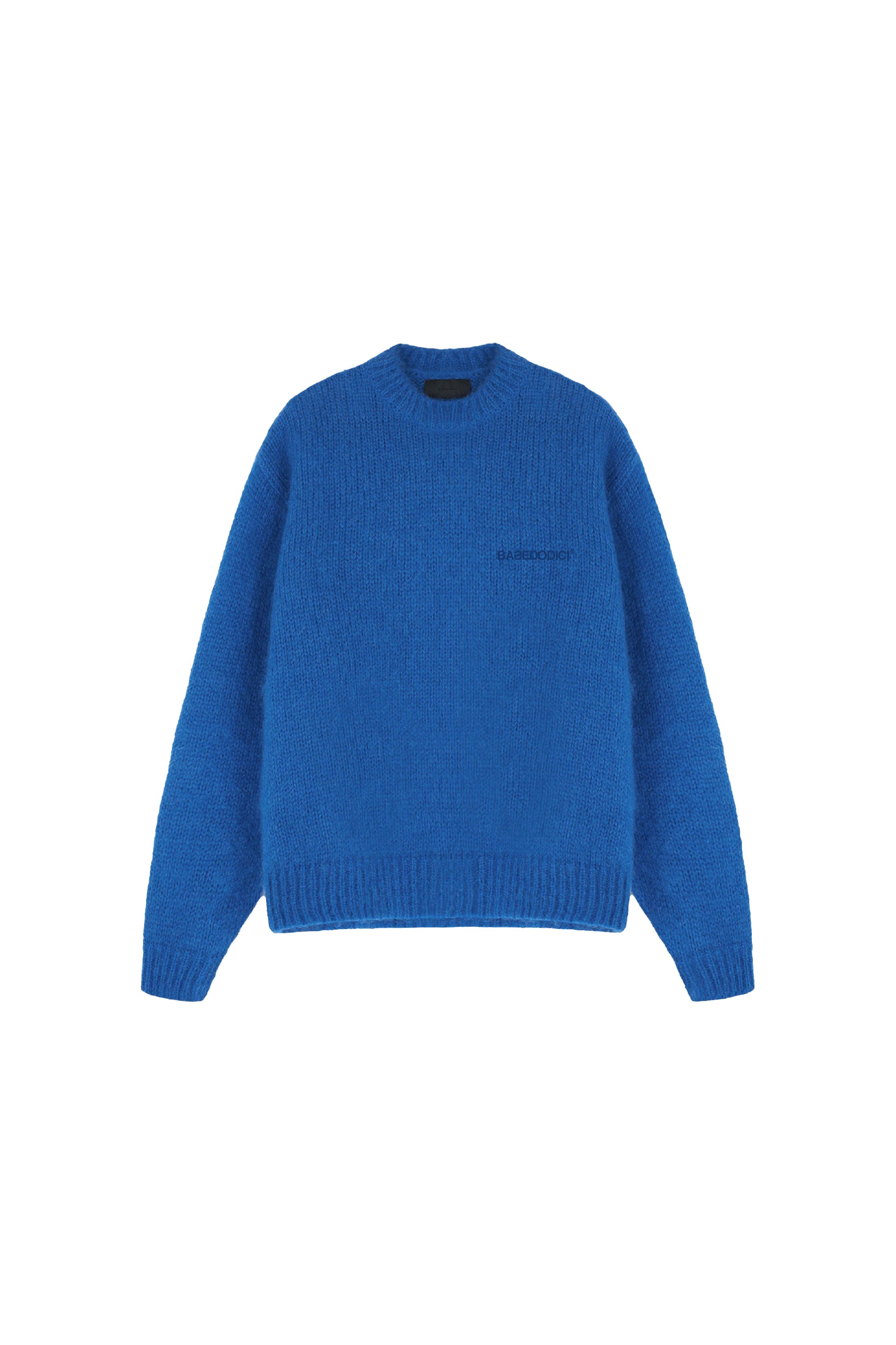 Mohair Sweater “DYSTOPIA” Blue