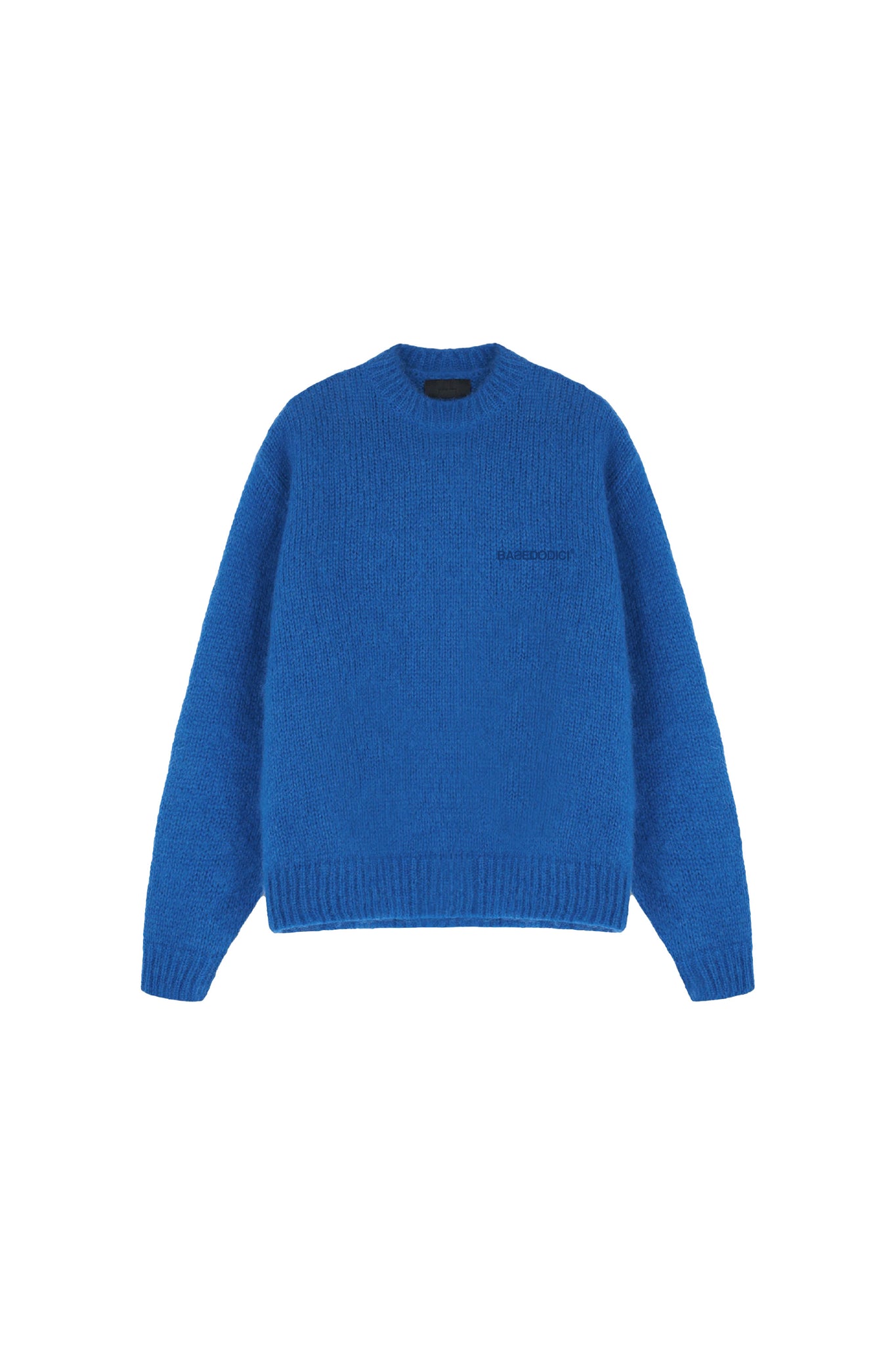 Mohair Sweater “DYSTOPIA” Blue