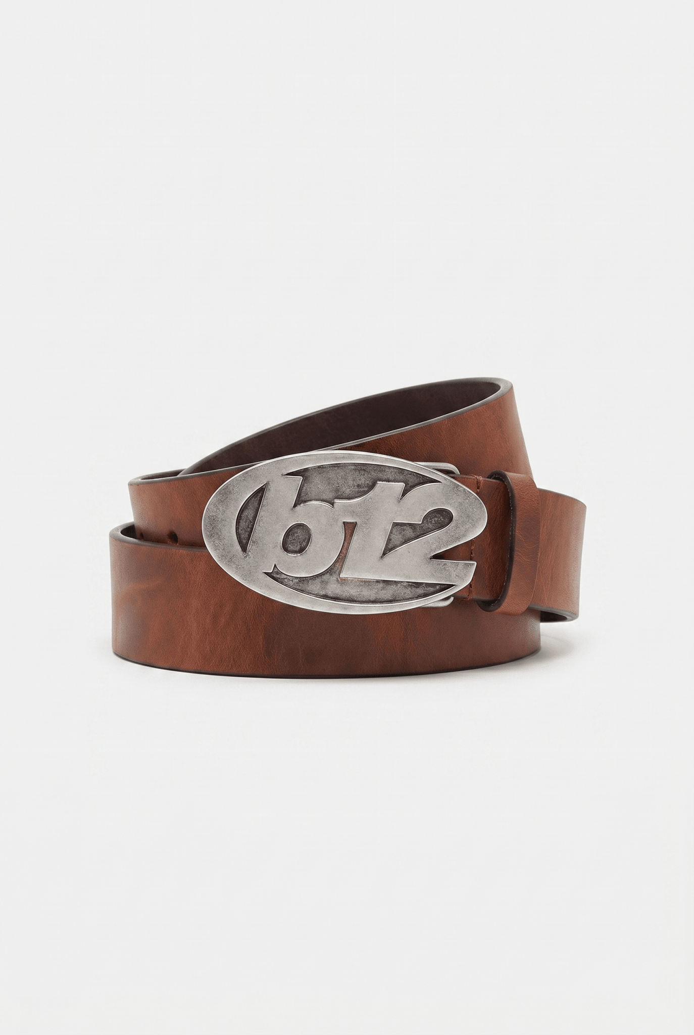 Leather Belt "LAST DELIVERY" B12 Brown - BASEDODICI®
