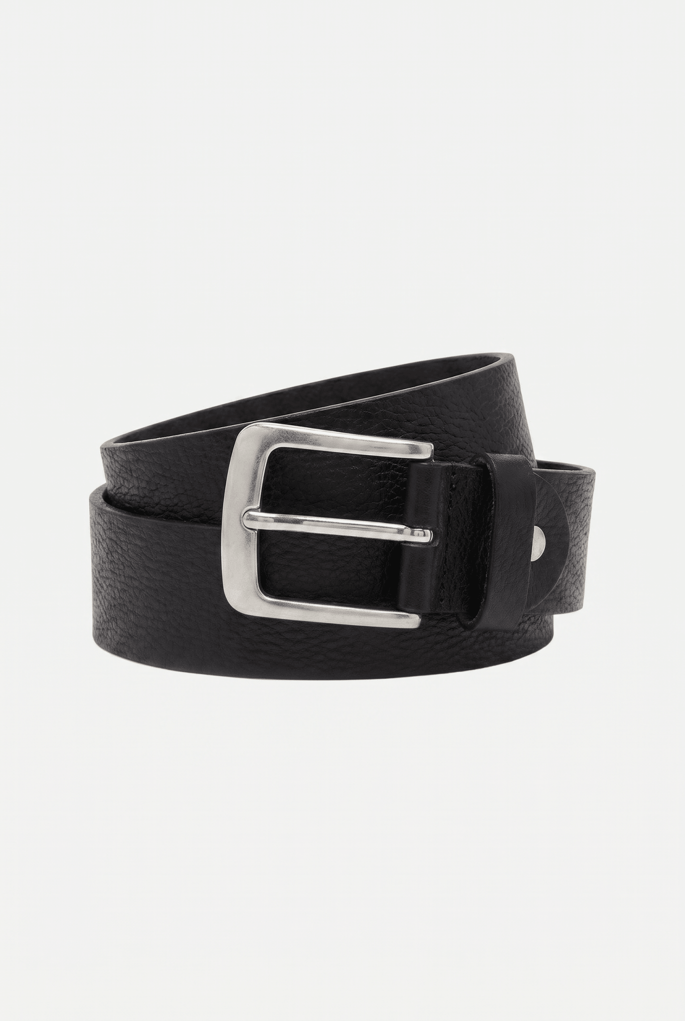 Leather Belt "LAST DELIVERY" Black - BASEDODICI®
