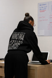 LIMITED EDITION - Hoodie "AMMO" CHI'T'SAP Black/Strass - BASEDODICI®