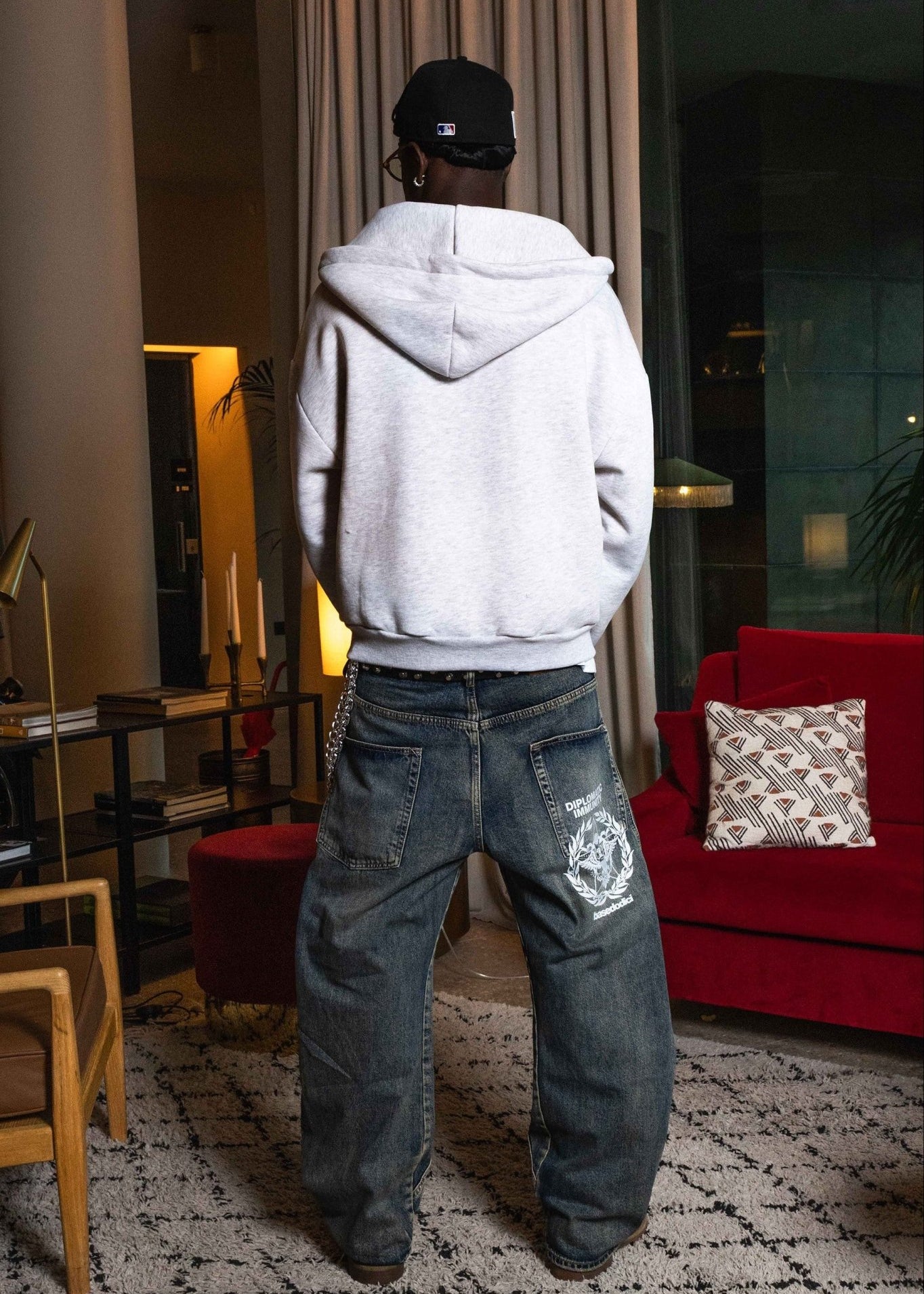 Line Cross Denim "WORLD TOUR" Diplomatic Light Blue - BASEDODICI®