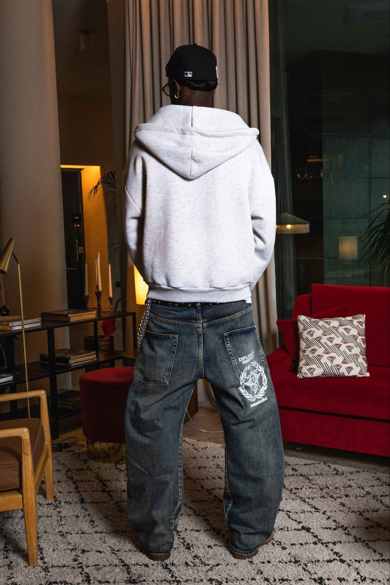Line Cross Denim "WORLD TOUR" Diplomatic Light Blue - BASEDODICI®