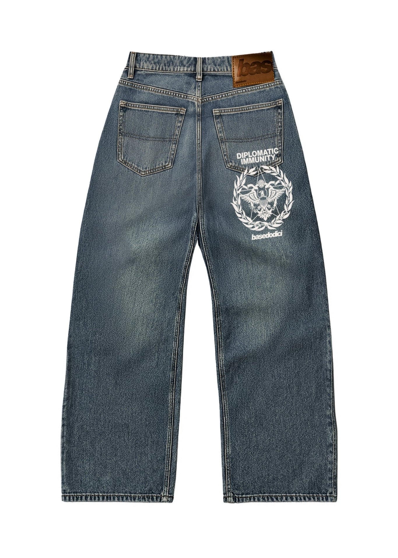 Line Cross Denim "WORLD TOUR" Diplomatic Light Blue - BASEDODICI®