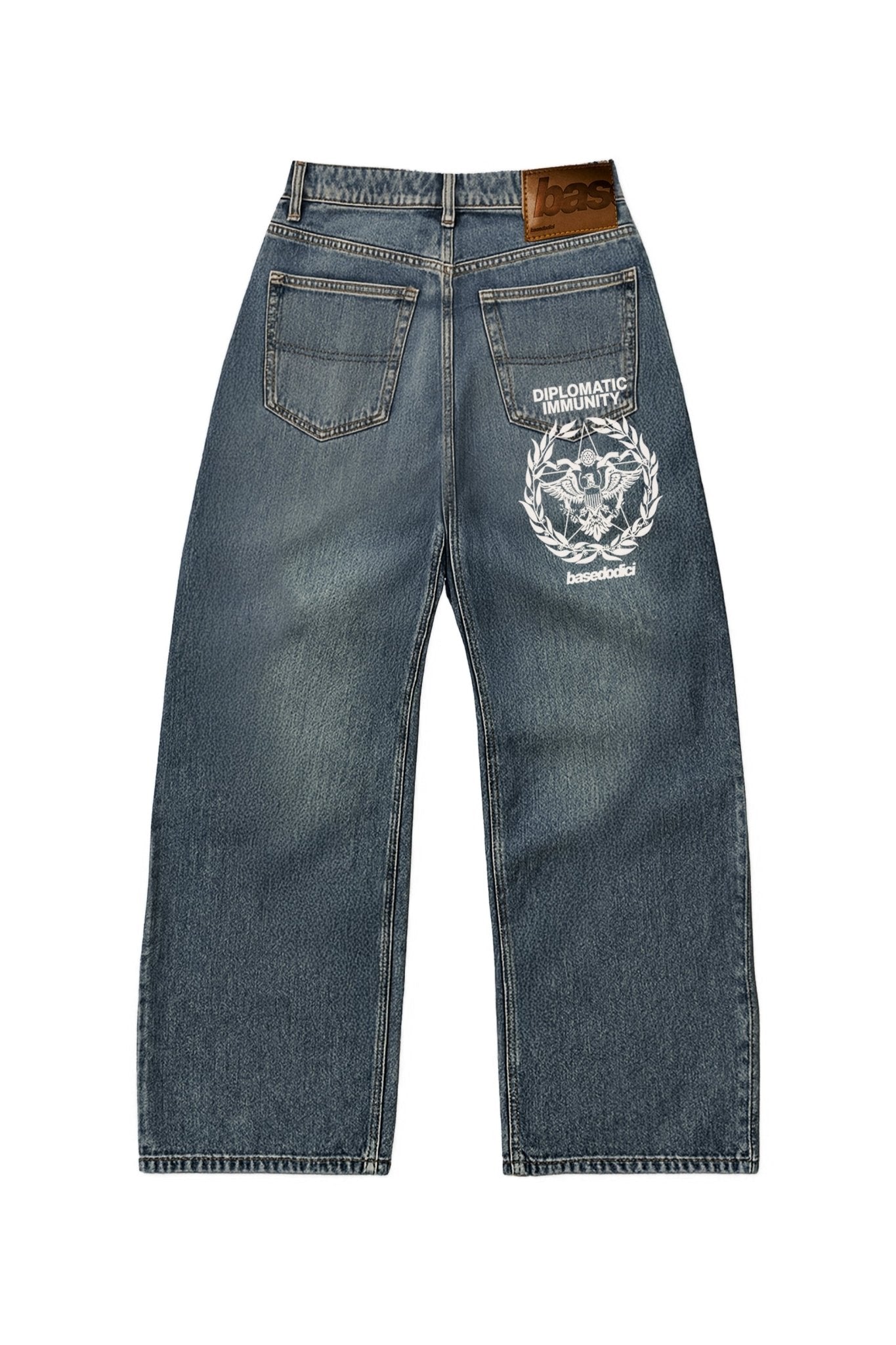 Line Cross Denim "WORLD TOUR" Diplomatic Light Blue - BASEDODICI®