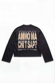 Longsleeve "AMMO" CHI'T'SAP Black/Burby - BASEDODICI®