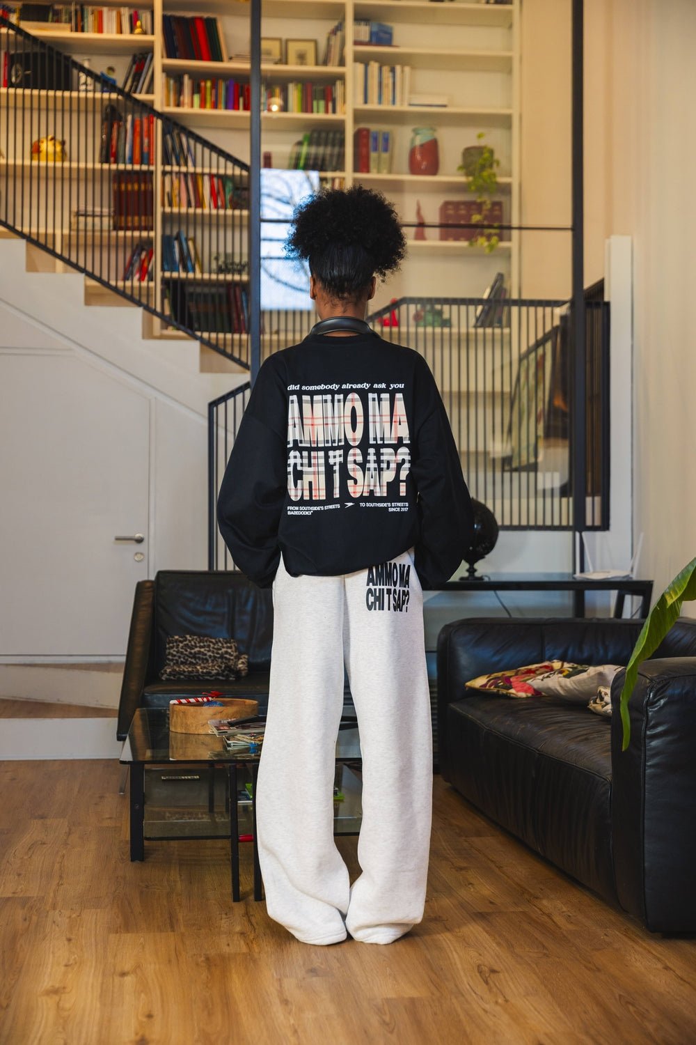 Longsleeve "AMMO" CHI'T'SAP Black/Burby - BASEDODICI®