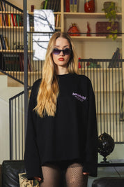 Longsleeve "AMMO" CHI'T'SAP Black/FurryPink - BASEDODICI®