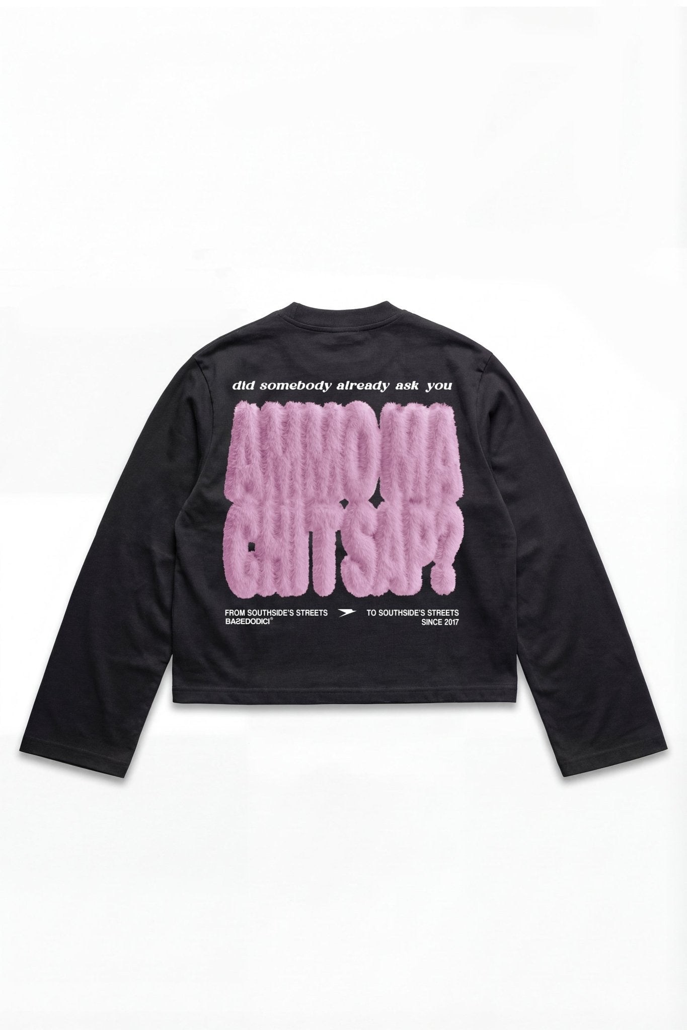 Longsleeve "AMMO" CHI'T'SAP Black/FurryPink - BASEDODICI®