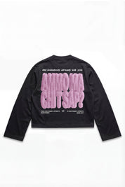 Longsleeve "AMMO" CHI'T'SAP Black/FurryPink - BASEDODICI®