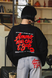 Longsleeve "AMMO" CHI'T'SAP Black/Gloss - BASEDODICI®