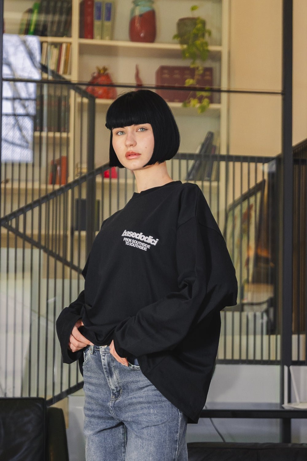 Longsleeve "AMMO" CHI'T'SAP Black/Grillz - BASEDODICI®