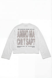 Longsleeve "AMMO" CHI'T'SAP White/Grillz - BASEDODICI®