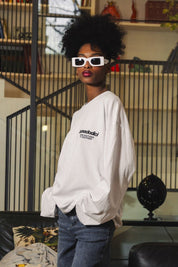 Longsleeve "AMMO" CHI'T'SAP White/Grillz - BASEDODICI®