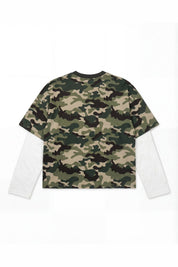 Longsleeve "DETROIT" Camo Green - BASEDODICI®