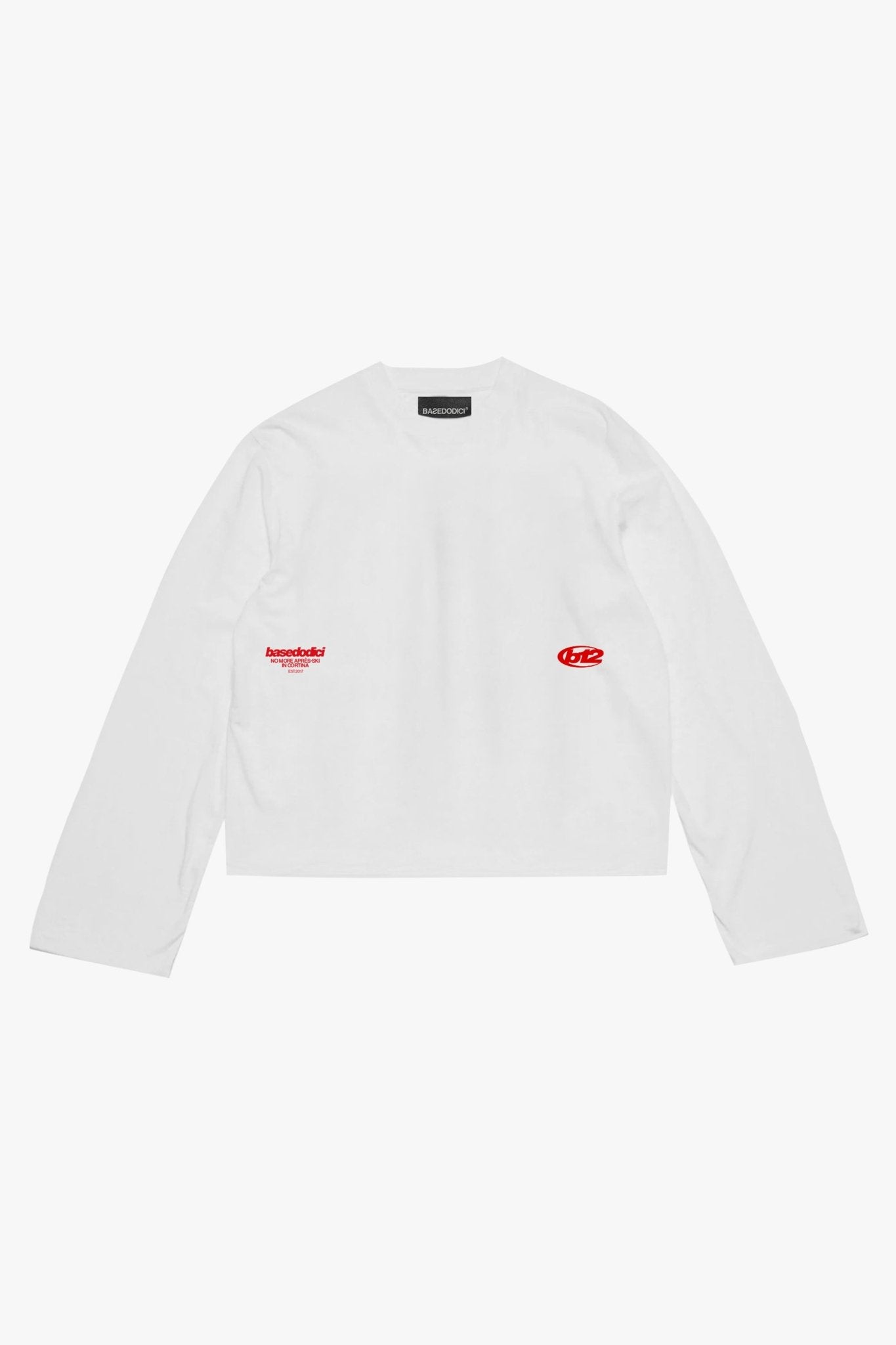 Longsleeve "DIRTY XMAS" Apres - Ski in the Street White - BASEDODICI®