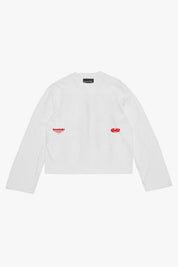 Longsleeve "DIRTY XMAS" Apres - Ski in the Street White - BASEDODICI®