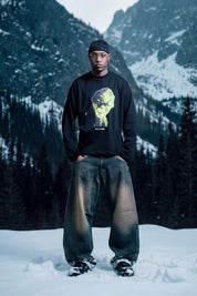 Longsleeve "DIRTY XMAS" Gr*nch Black - BASEDODICI®