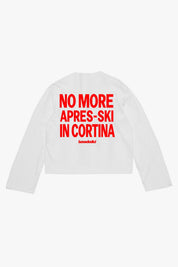 Longsleeve "DIRTY XMAS" No More Apres - Ski White - BASEDODICI®