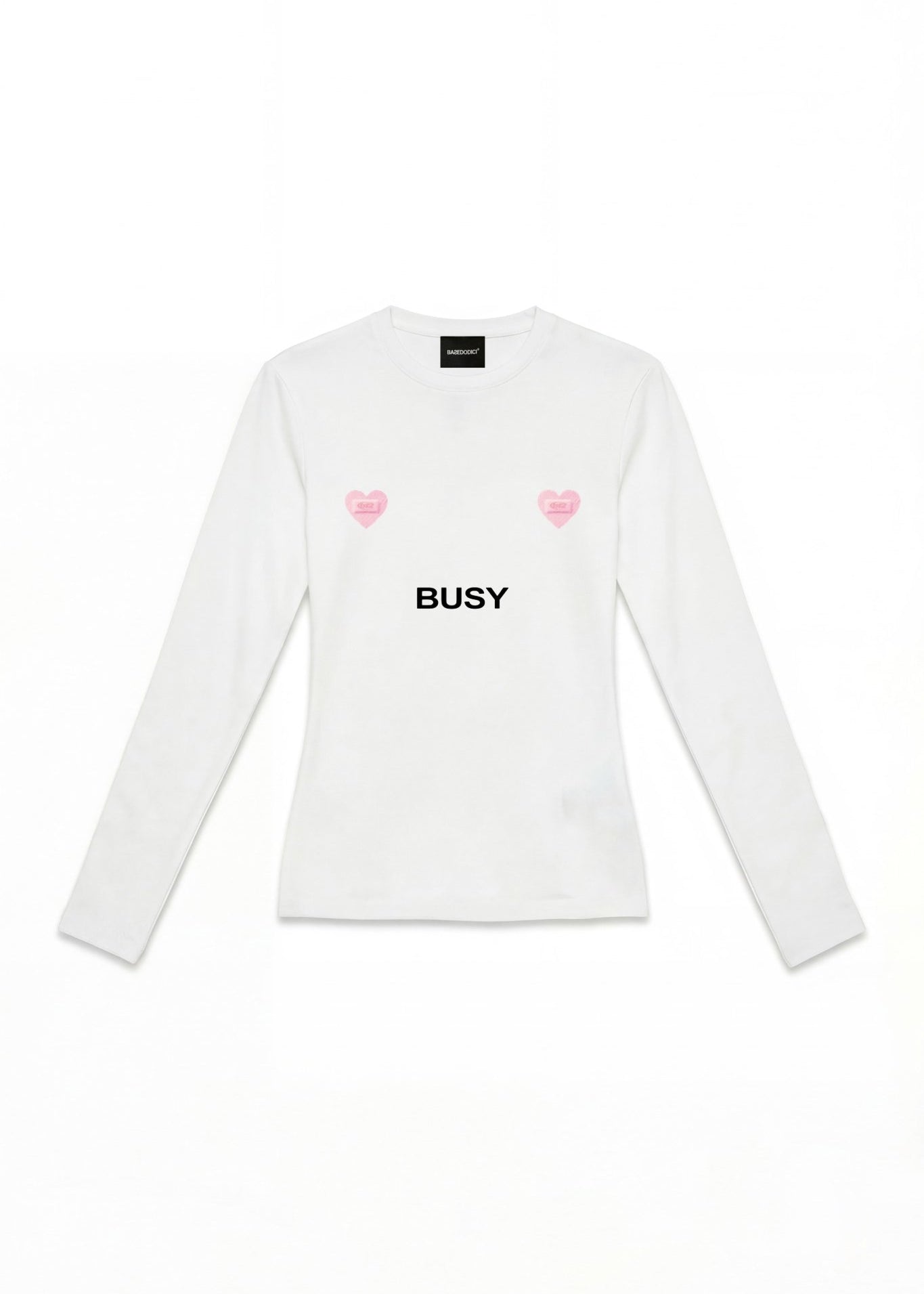 Longsleeve "DIVA" Busy White - BASEDODICI®