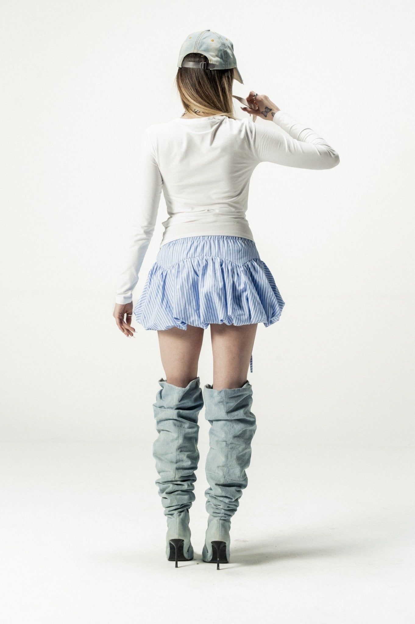 Longsleeve "DIVA" Busy White - BASEDODICI®