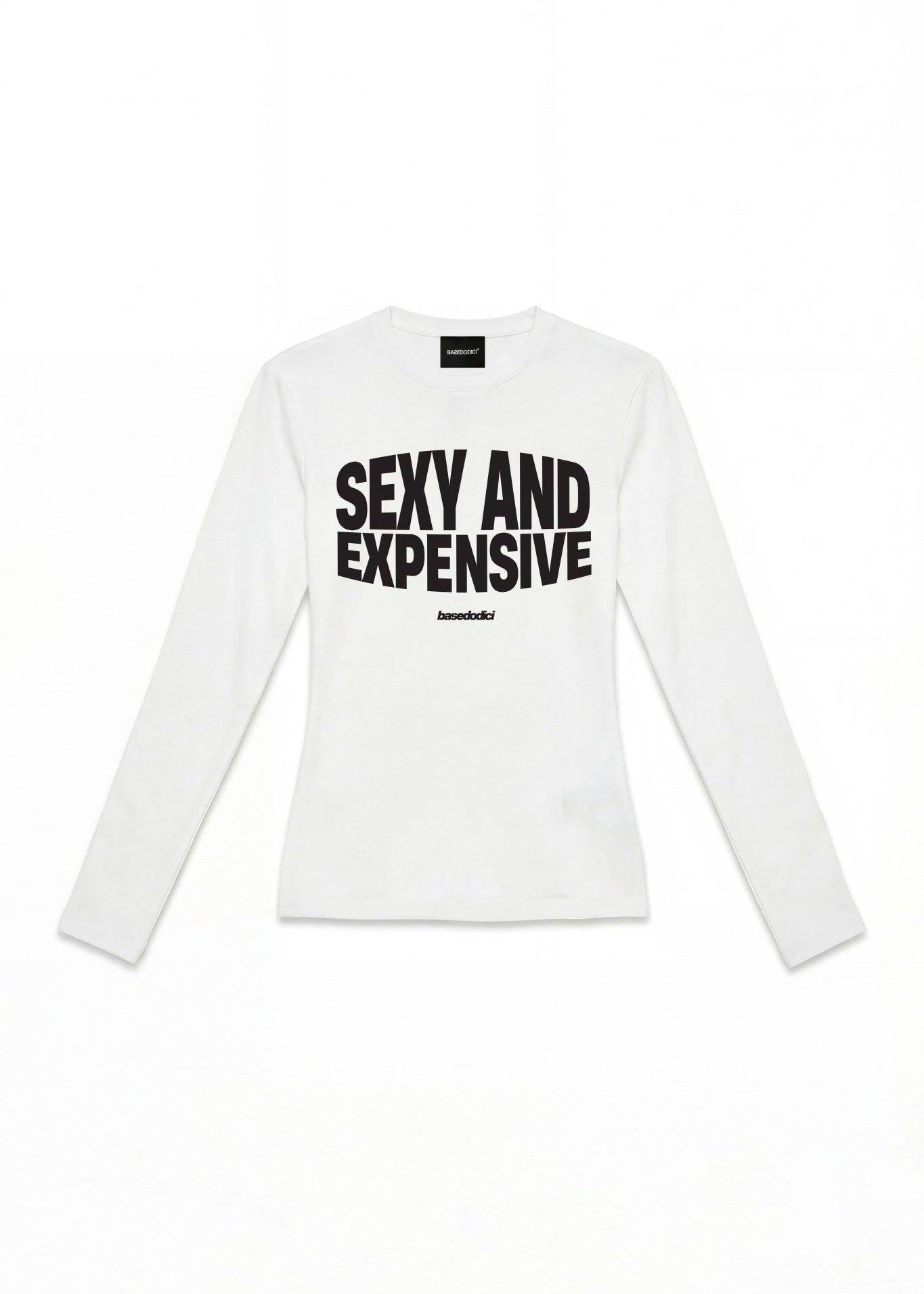 Longsleeve "DIVA" Sexy White - BASEDODICI®
