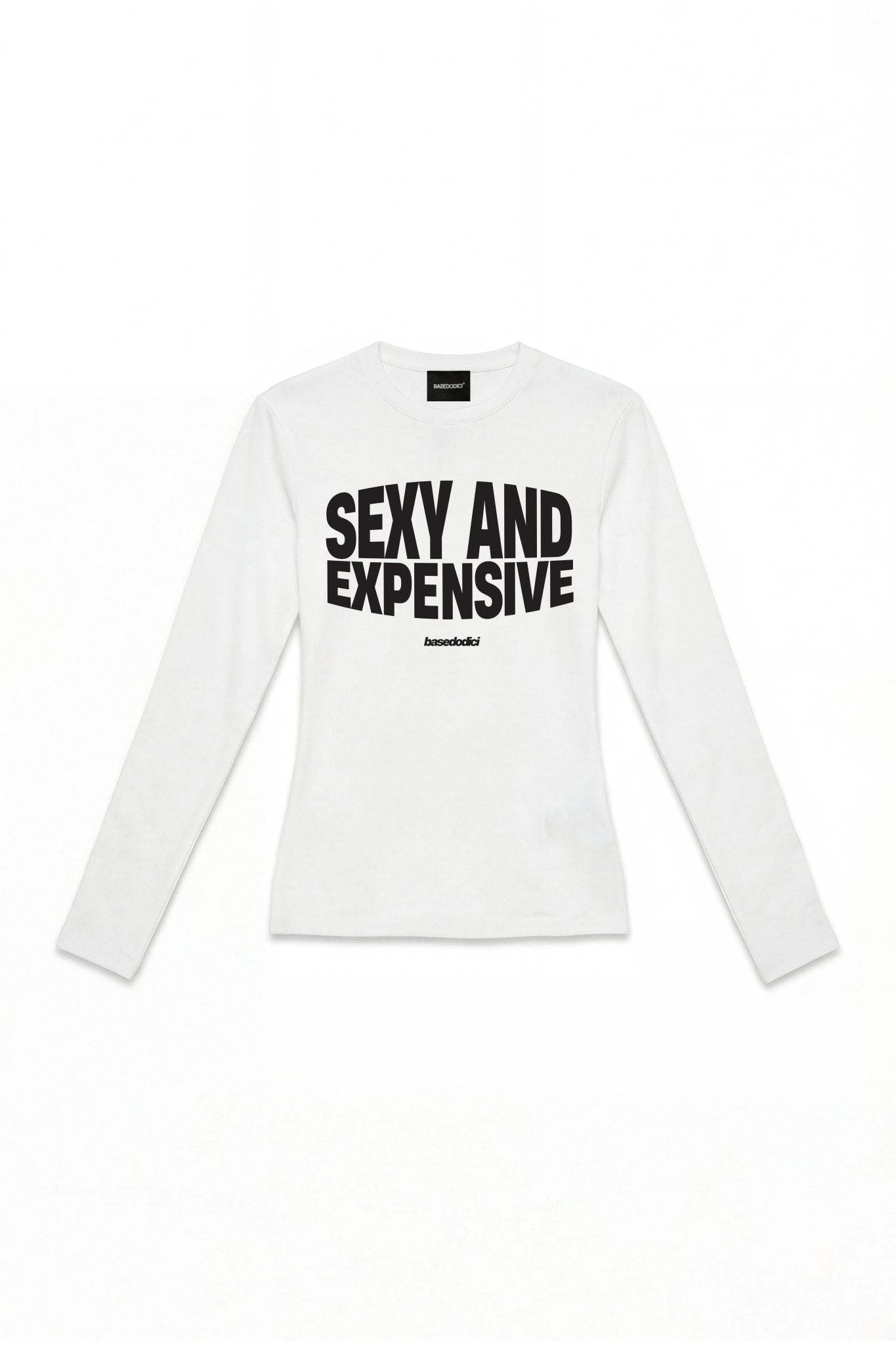 Longsleeve "DIVA" Sexy White - BASEDODICI®
