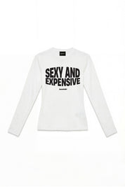 Longsleeve "DIVA" Sexy White - BASEDODICI®