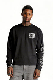Longsleeve "FOR DREAMERS" AfterParty Black - BASEDODICI®