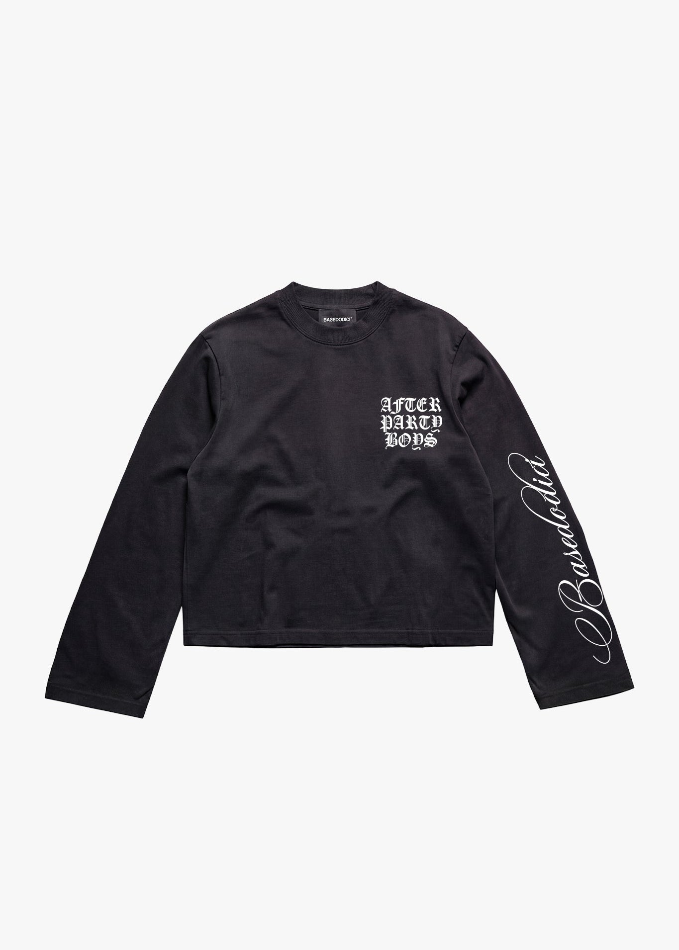 Longsleeve "FOR DREAMERS" AfterParty Black - BASEDODICI®