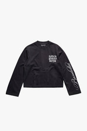 Longsleeve "FOR DREAMERS" AfterParty Black - BASEDODICI®