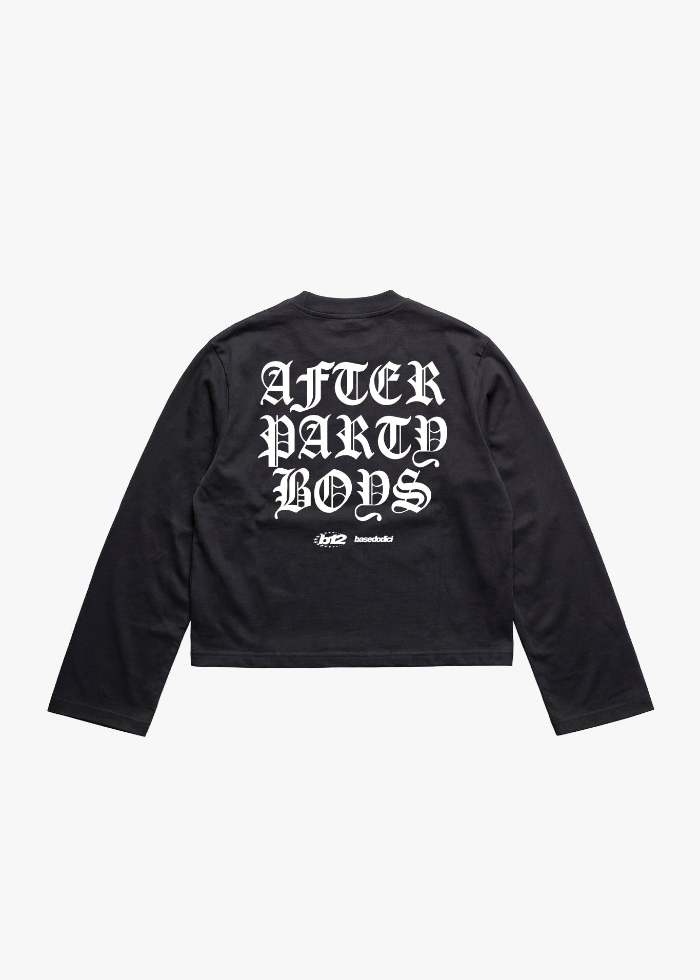 Longsleeve "FOR DREAMERS" AfterParty Black - BASEDODICI®
