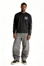 Longsleeve "FOR DREAMERS" AfterParty Black - BASEDODICI®