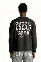 Longsleeve "FOR DREAMERS" AfterParty Black - BASEDODICI®