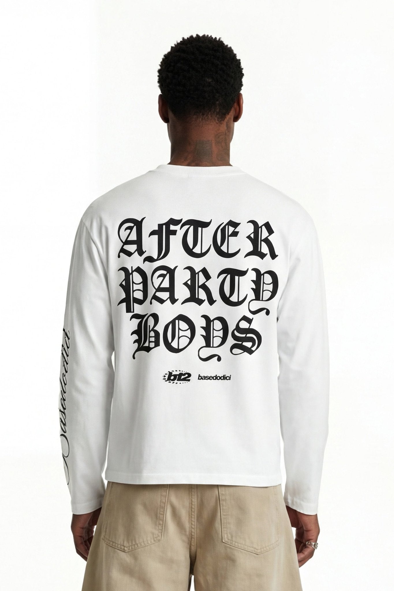 Longsleeve "FOR DREAMERS" AfterParty White - BASEDODICI®
