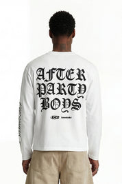 Longsleeve "FOR DREAMERS" AfterParty White - BASEDODICI®