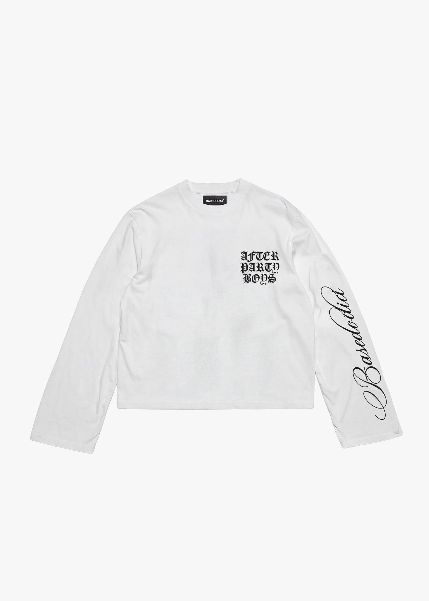 Longsleeve "FOR DREAMERS" AfterParty White - BASEDODICI®