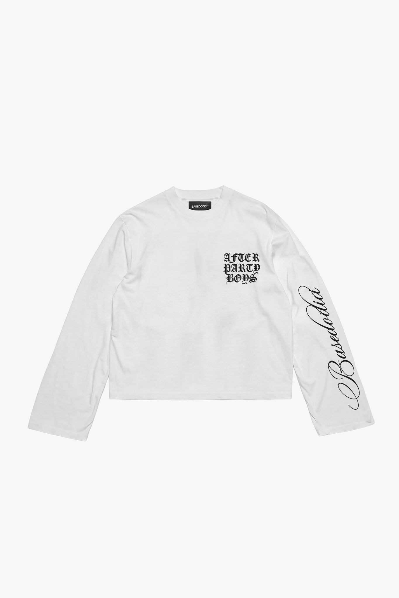 Longsleeve "FOR DREAMERS" AfterParty White - BASEDODICI®