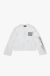 Longsleeve "FOR DREAMERS" AfterParty White - BASEDODICI®