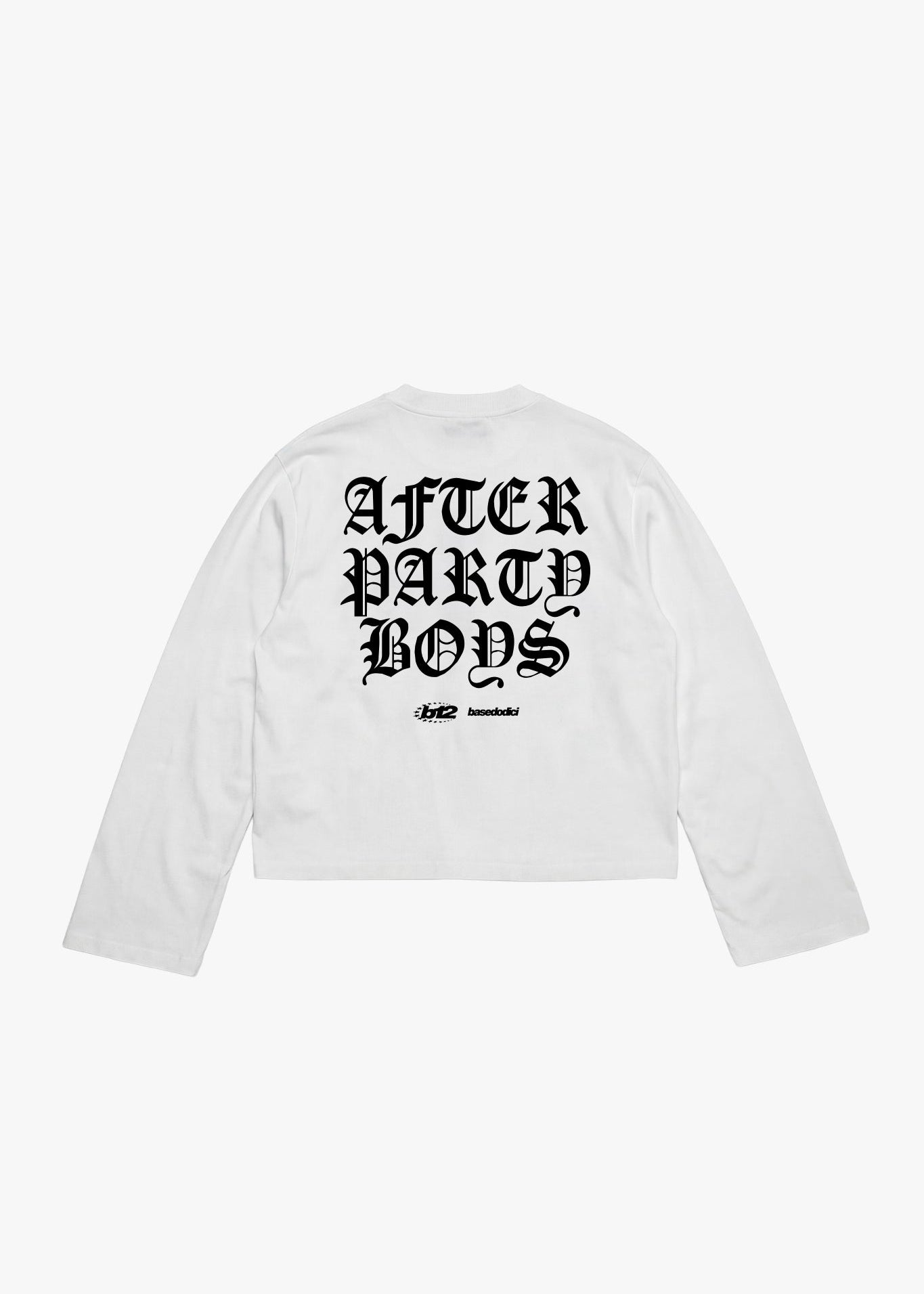 Longsleeve "FOR DREAMERS" AfterParty White - BASEDODICI®