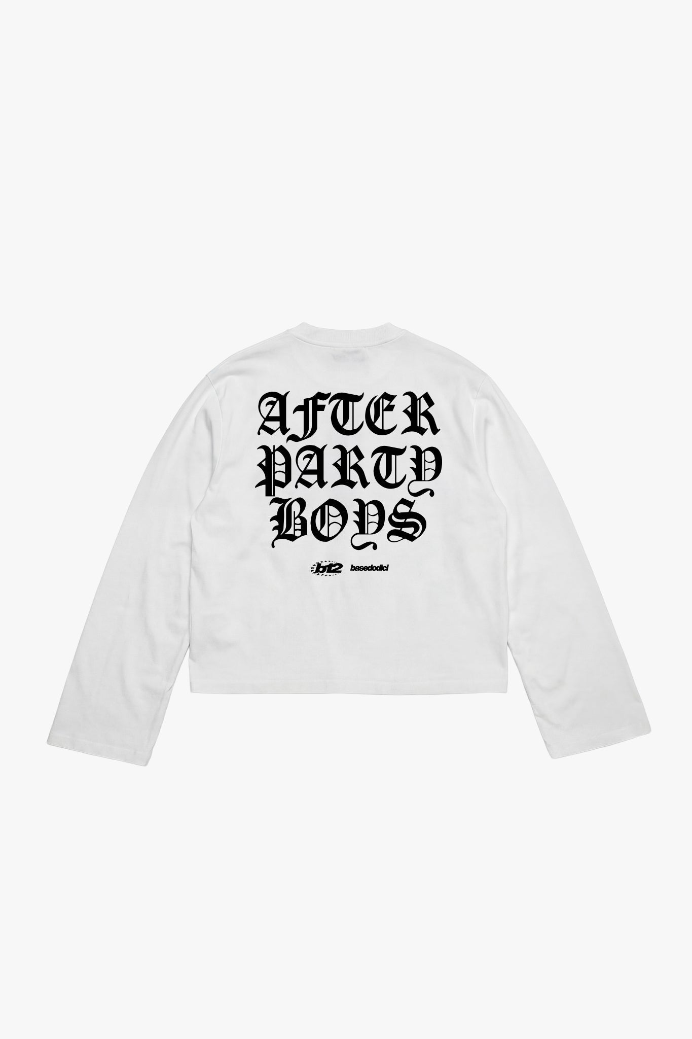 Longsleeve "FOR DREAMERS" AfterParty White - BASEDODICI®