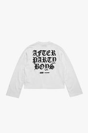 Longsleeve "FOR DREAMERS" AfterParty White - BASEDODICI®