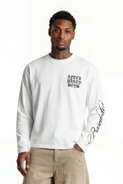 Longsleeve "FOR DREAMERS" AfterParty White - BASEDODICI®