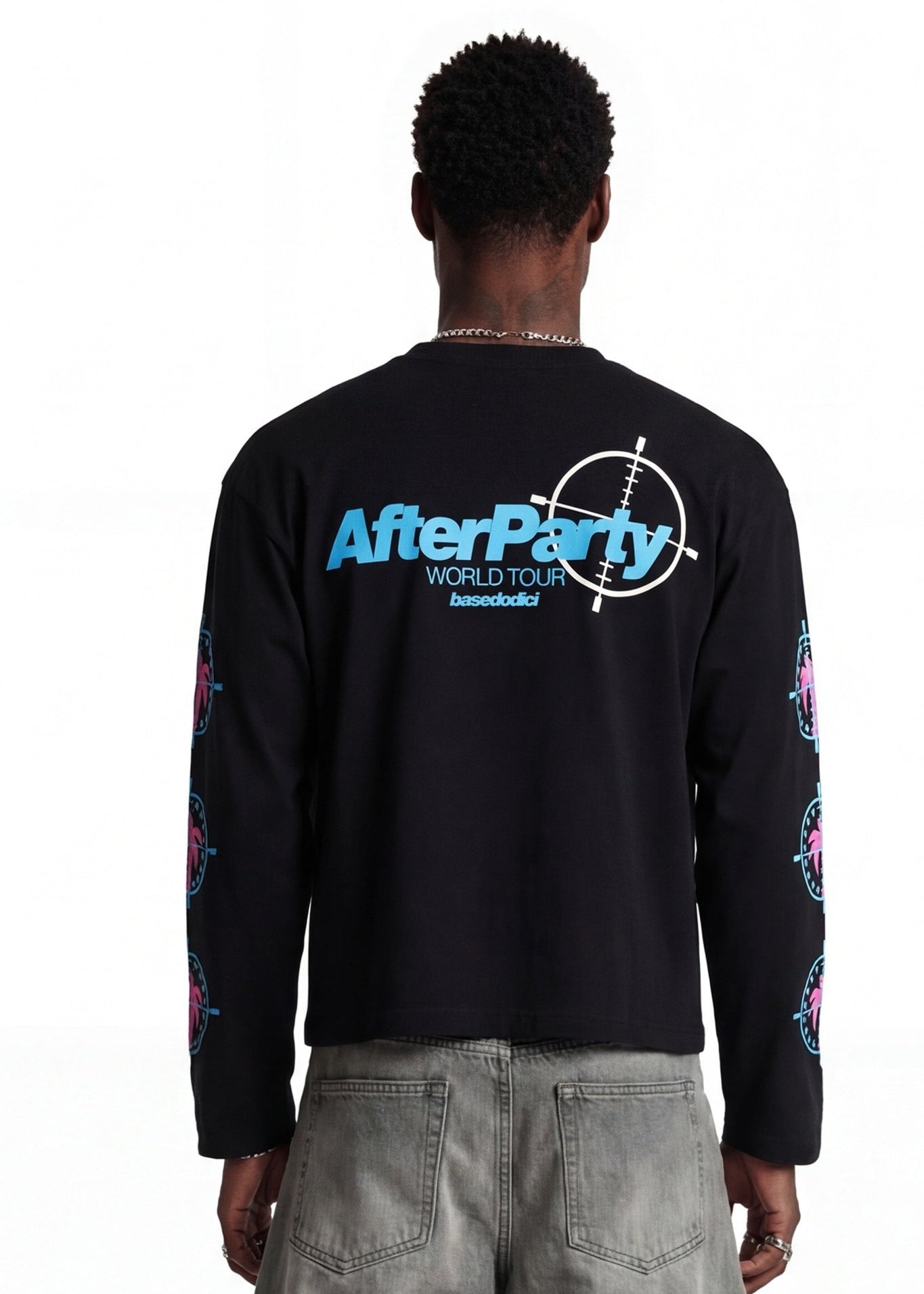 Longsleeve "FOR DREAMERS" Tour Black - BASEDODICI®