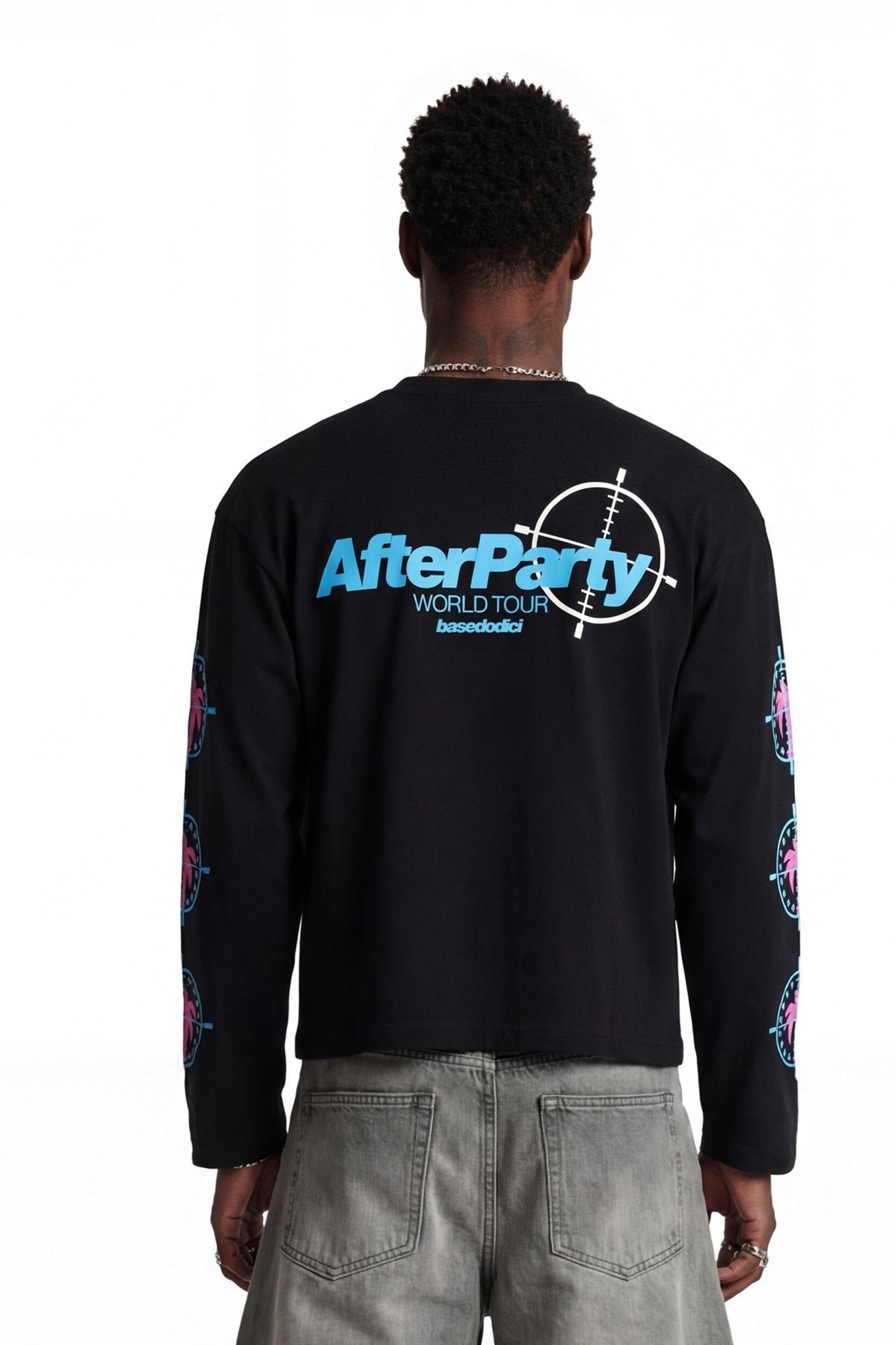 Longsleeve "FOR DREAMERS" Tour Black - BASEDODICI®